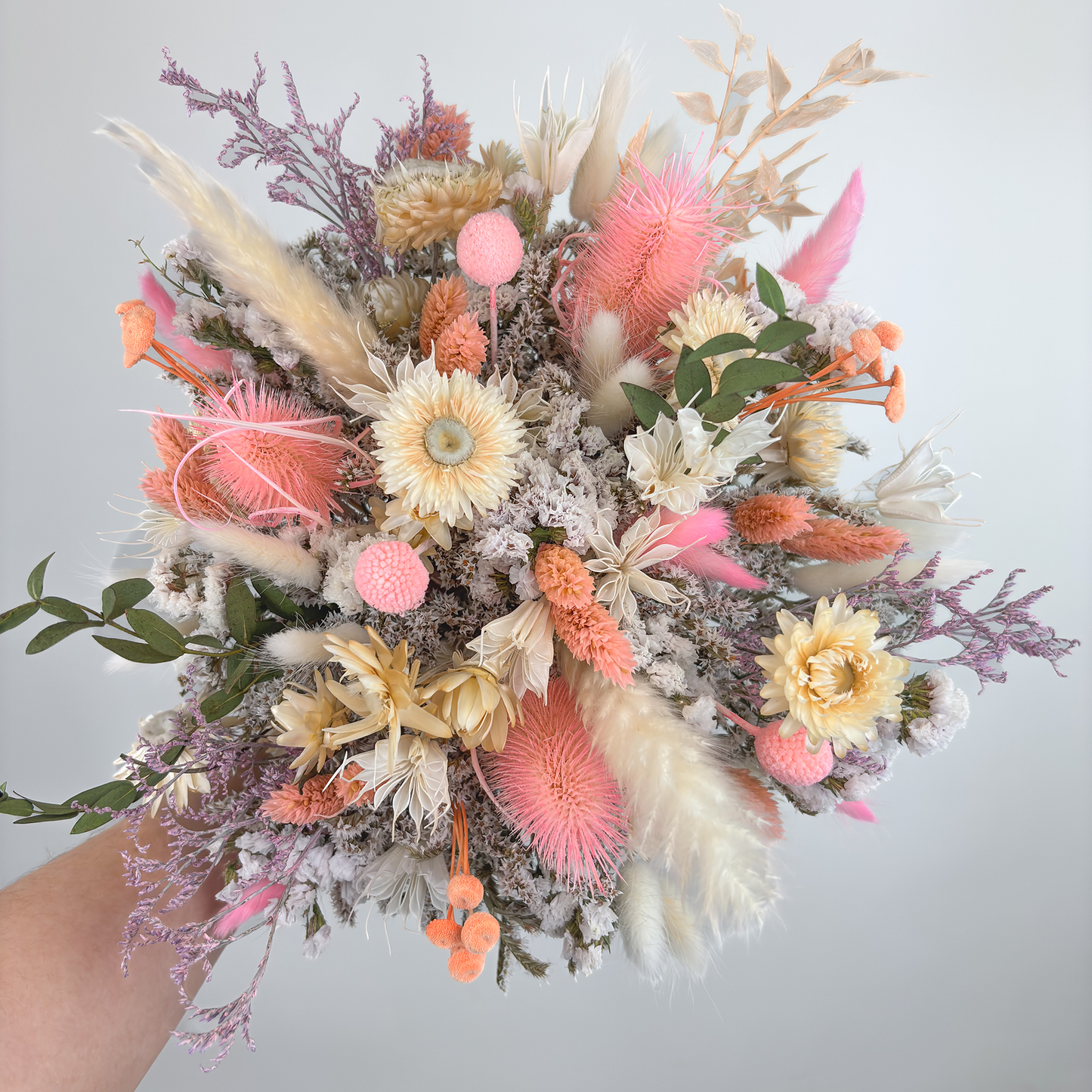 "Beloved" Dried Floral Bouquet