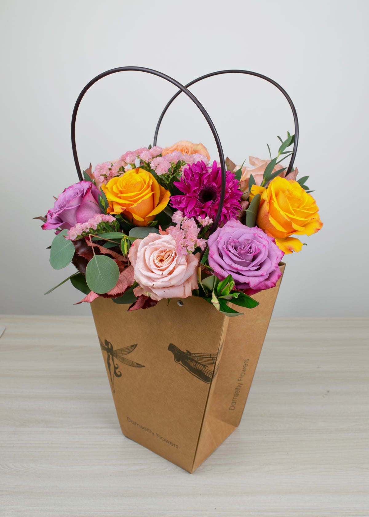Amber Glow Handheld Bouquet