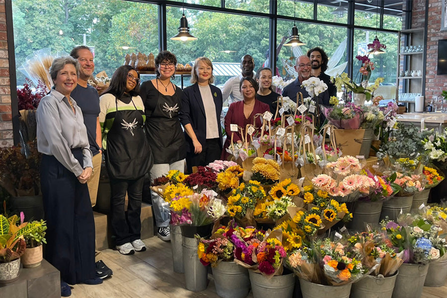 Damselfly Flowers Launches Partnership with DeCicco & Sons