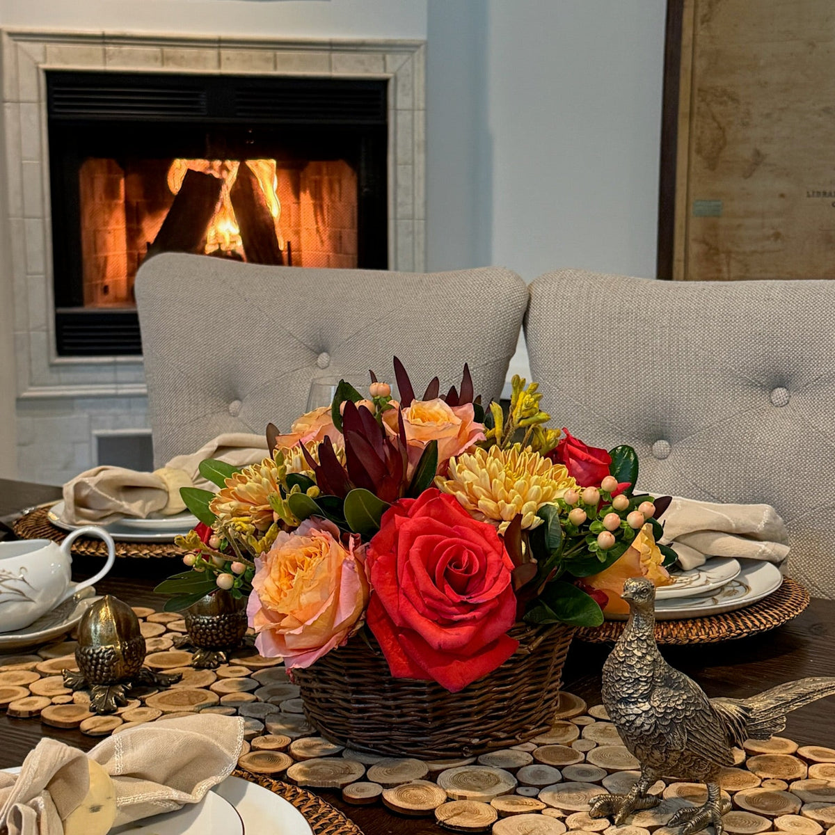 Gathering | Thanksgiving Table Arrangement