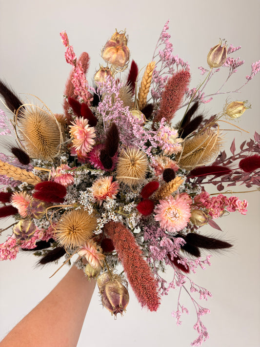 Plum Compote Handheld Dried Bouquet
